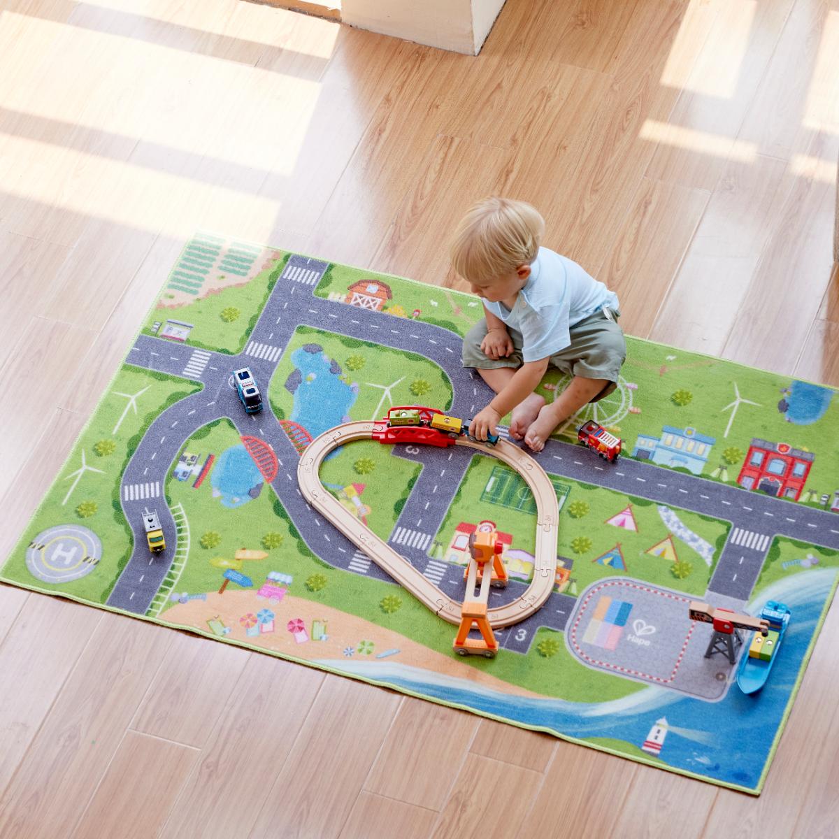 Tapis de jeu ferroviaire Hape