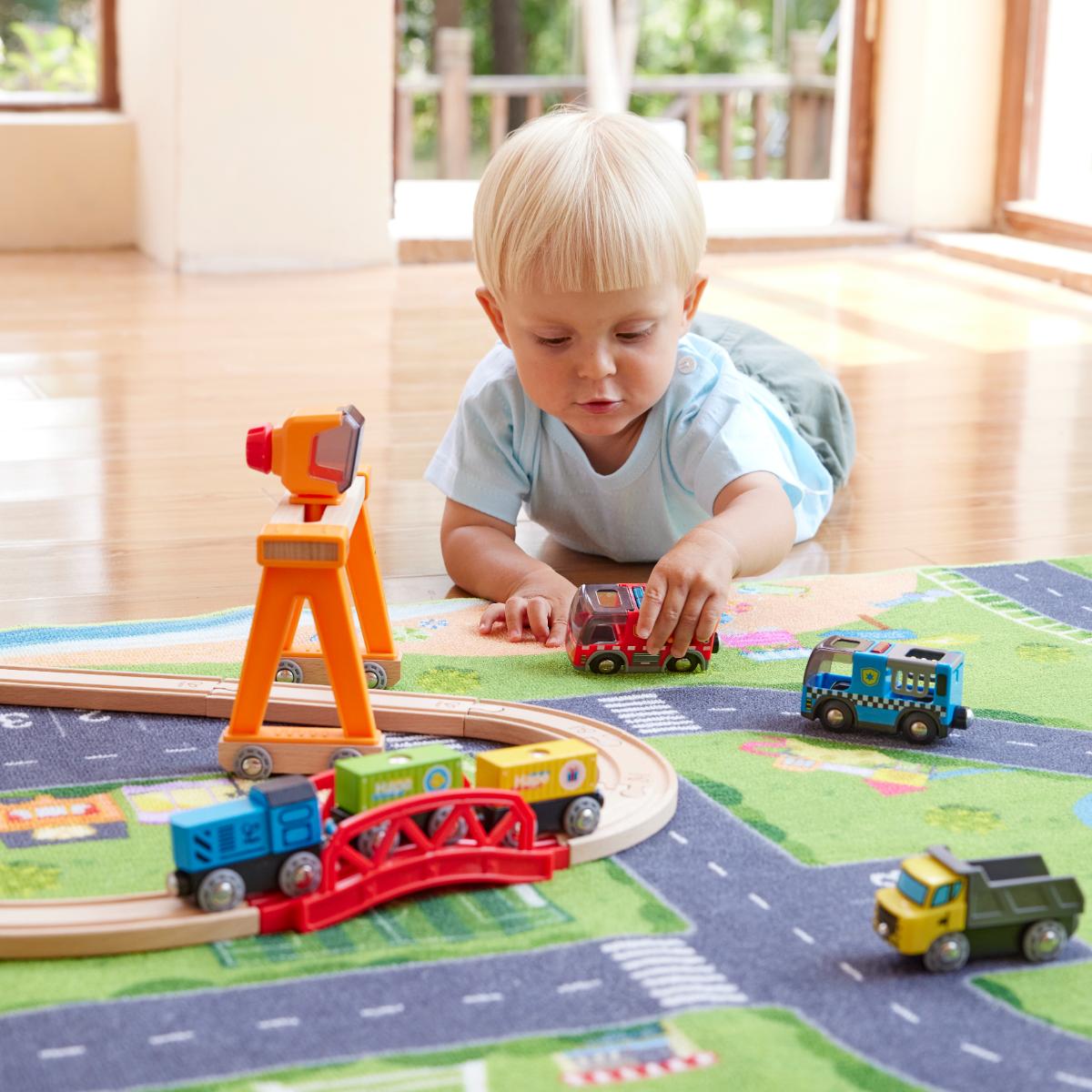 Tapis de jeu ferroviaire Hape