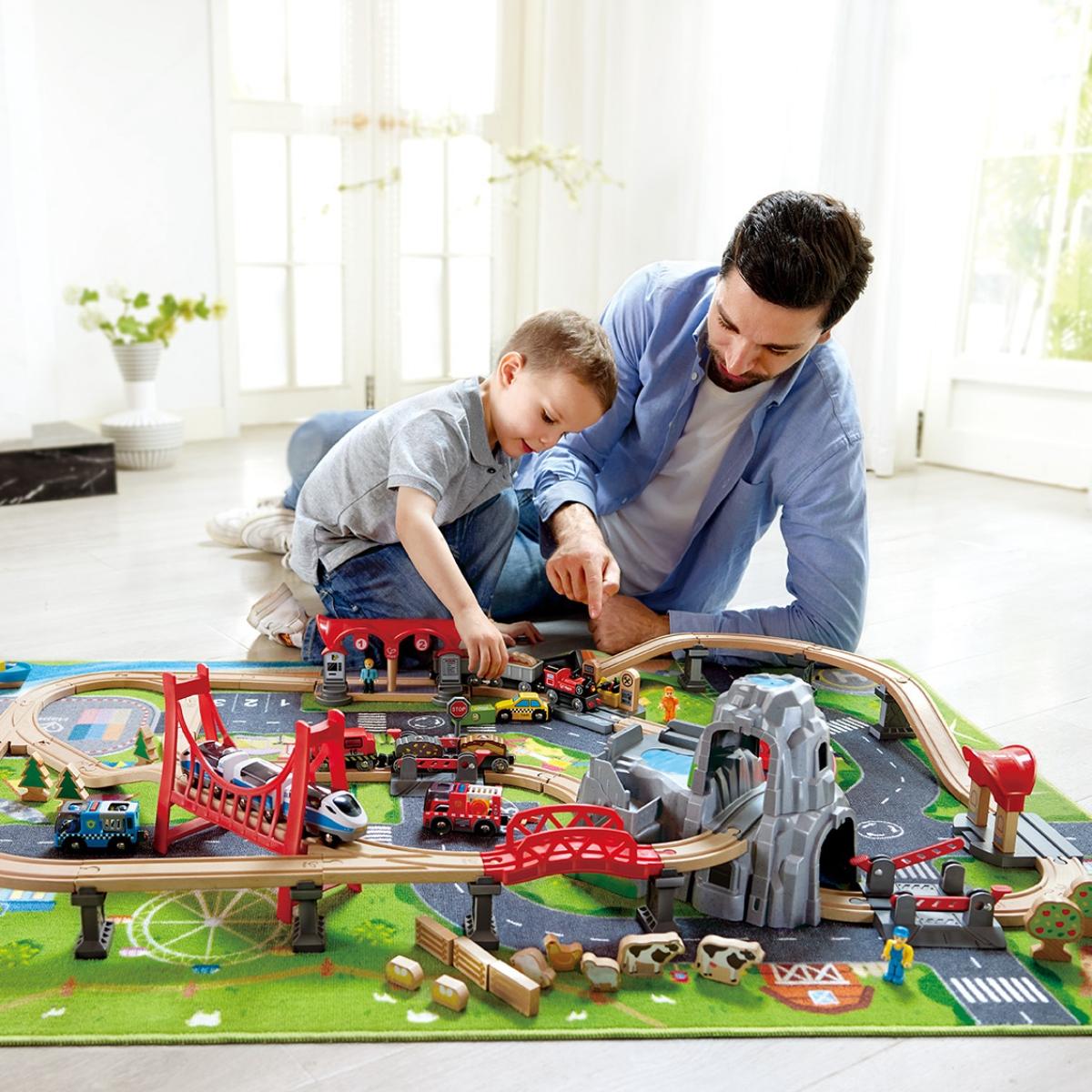 Tapis de jeu ferroviaire Hape