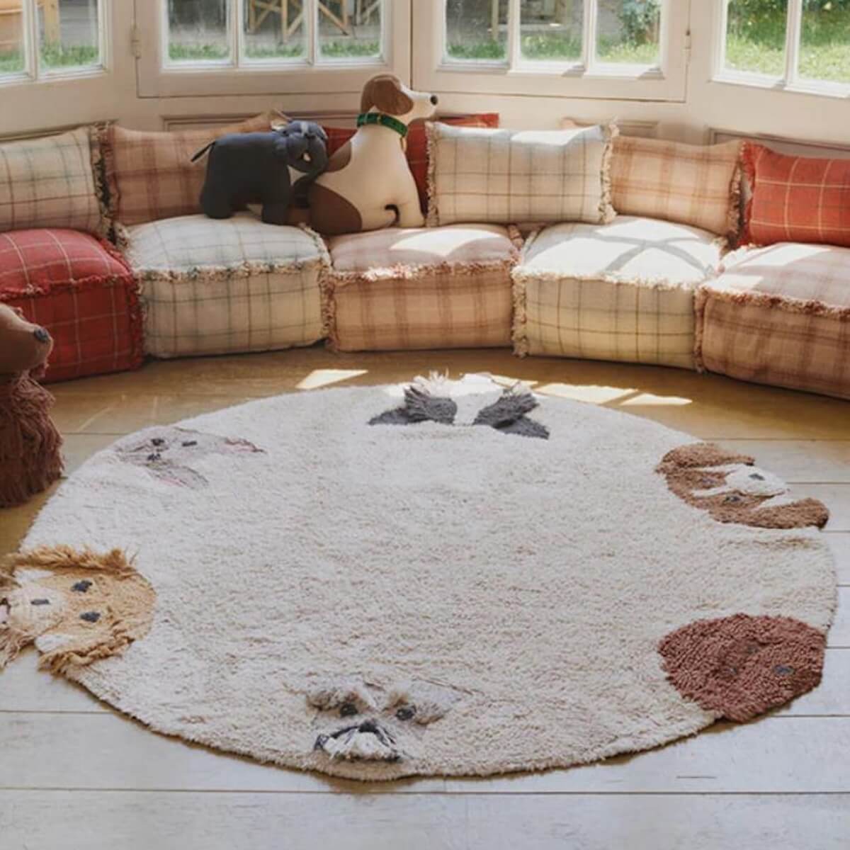 Tapis lavable 140cm WOUF WOUF Lorena Canals