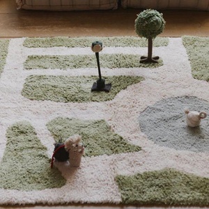 Tapis Play 90x130cm HYDE PARK Wouf wouf Lorena Canals 