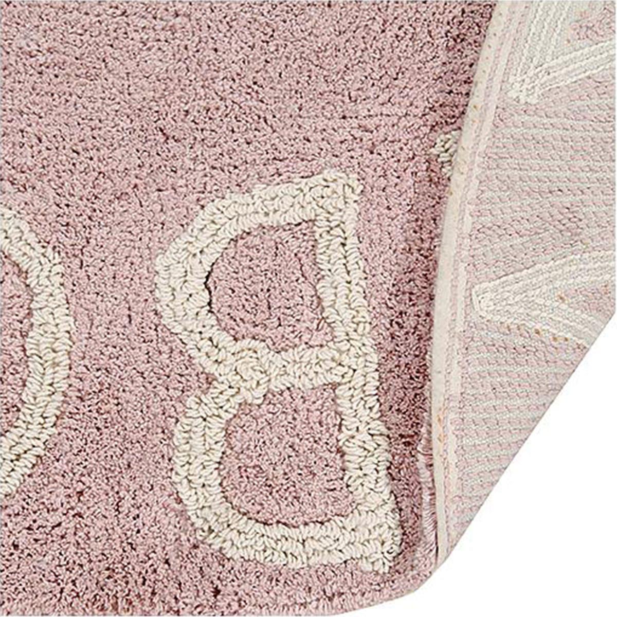 Tapis rond 150cm ROUND ABC Lorena Canals vintage nude-natural