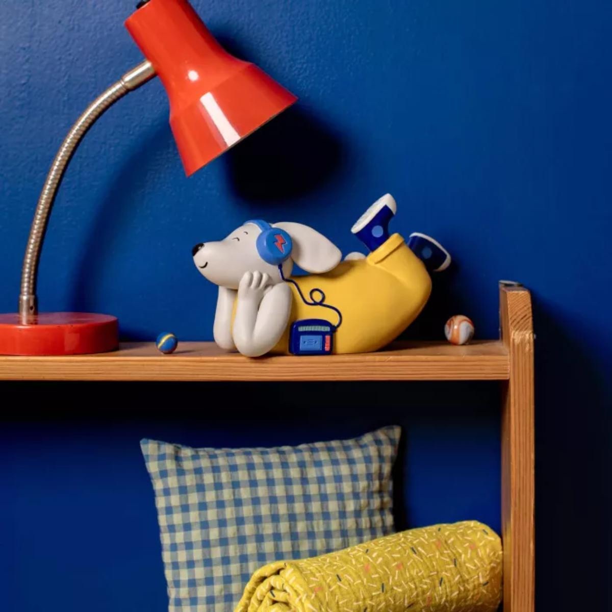 Tirelire chien Puce & Pilou Moulin Roty