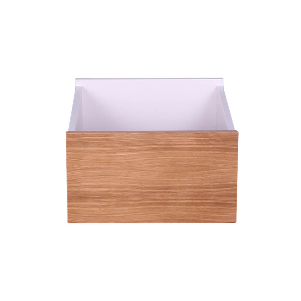 Tiroir armoire KASVA blanc-chêne huilé
