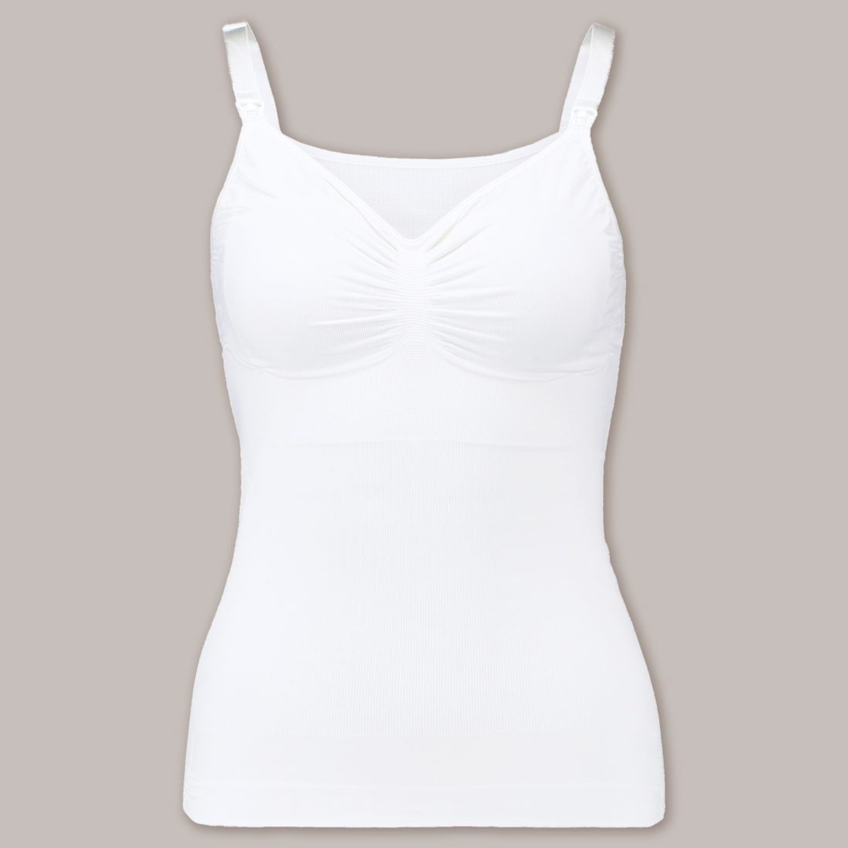Top d'Allaitement & gainant M Carriwell Blanc