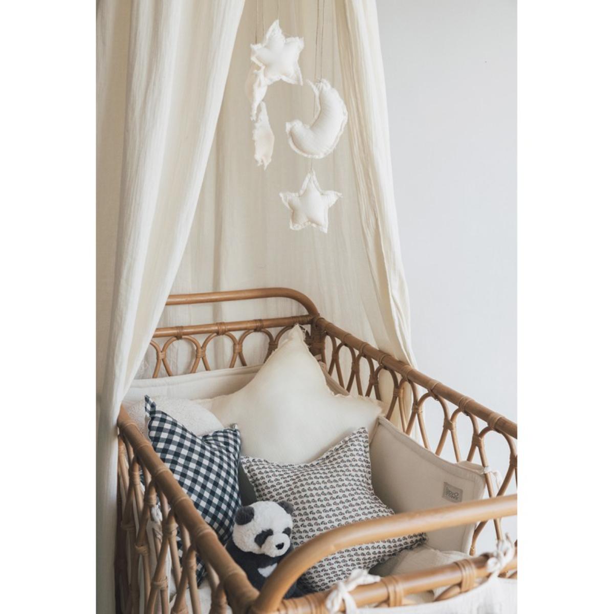 Tour de lit DOUX Babyshower ivory powder