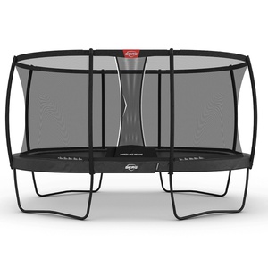 Trampoline 470cm GRAND CHAMPION Regular Berg grey + Safety net deluxe
