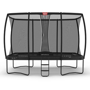 Trampoline Regular 410cm CHAMPION ULTIM + Safety Net DLX XL Berg Grey