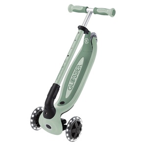 Trottinette évolutive GO UP BABY LIGHTS 360 Globber sage olive
