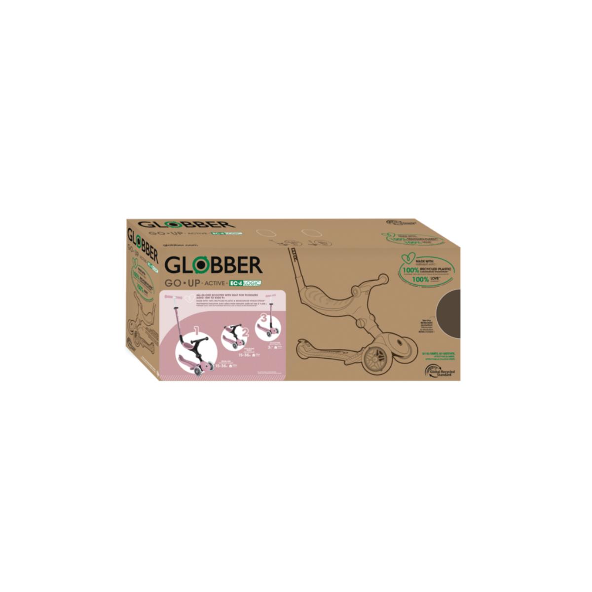 Trottinette Go Up Active Lights Ecologic Globber berry