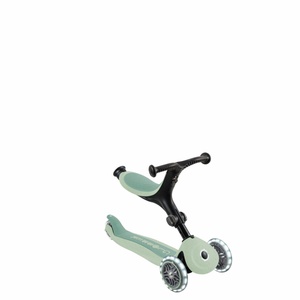 Trottinette Go Up Active Lights Ecologic Globber pistachio