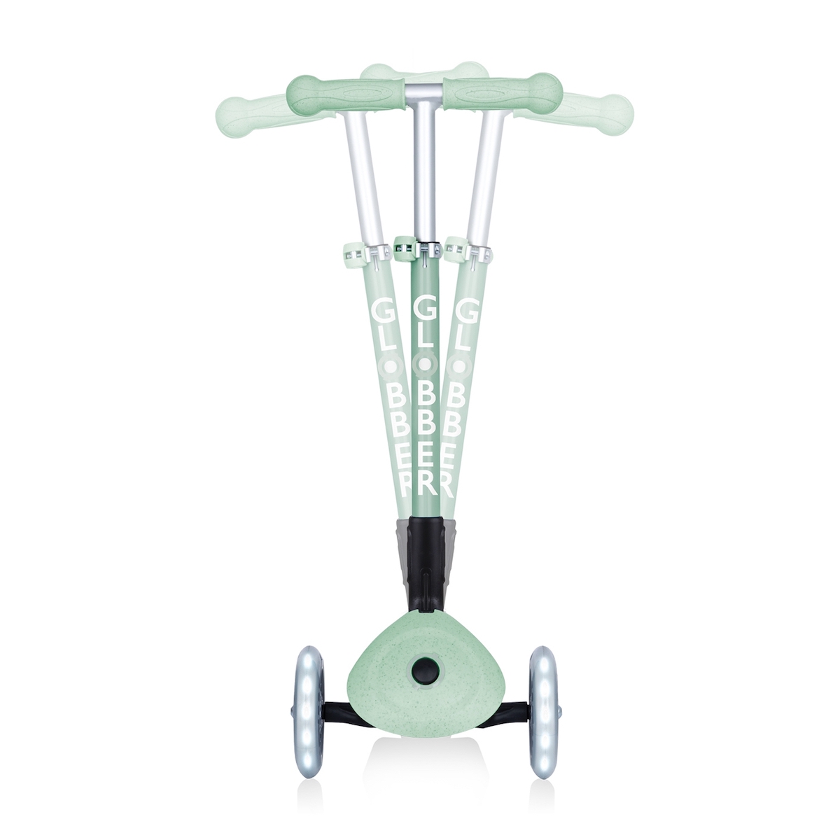 Trottinette Junior Foldable Lights Eco Pistache Globber
