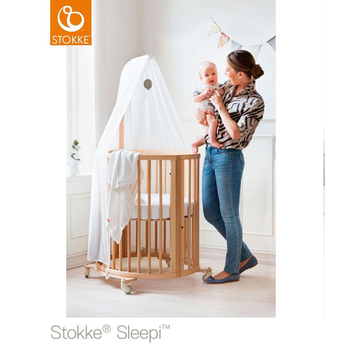 Voile De Lit Sleepi Stokke Blanc Abitare Kids