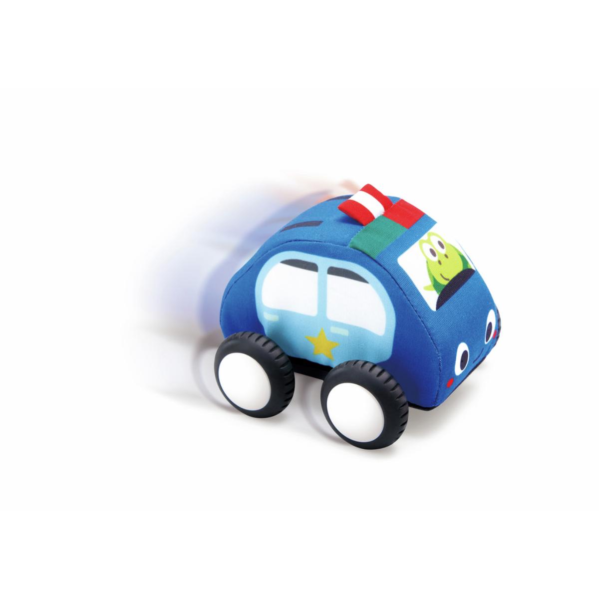 Voitures à rétrofriction et circuit lavables Hape